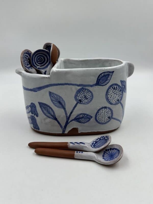 Cutlery Holder ‘Monkey in Citrus Tree’ #9