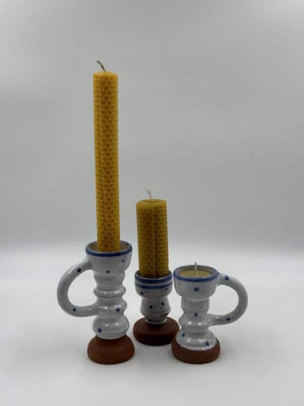 Set of 3 Candlestick Holders #10