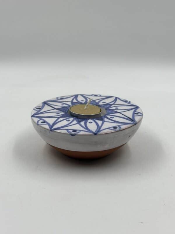 Half Globe Tealight Holder ‘Mandala’