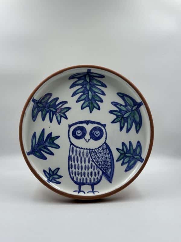 Large Platter ‘Sleepy Owl’