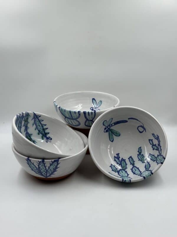 Ramen Bowl ‘Cactus and Dragonfly’ Assorted (Sold Individually)