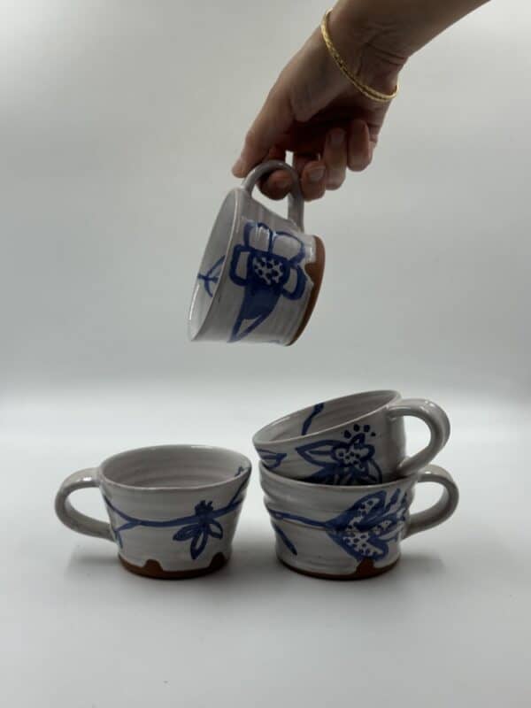 Set of 2 summer cups ‘Botanica Swirl’ – assorted