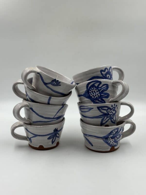 Set of 2 summer cups ‘Botanica Swirl’ – assorted