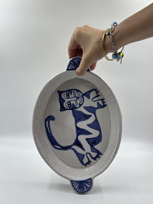 Bake & Serve Oval ‘Cat’ #21