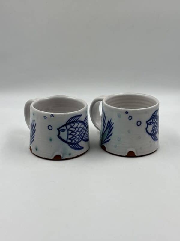 Large Mug ‘Fish and Algae’ (sold individually)