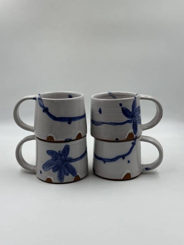 Large Mug ‘Flower’ (sold individually)