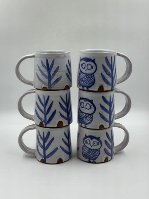 Mug ‘Owl in Pine Trees’ (sold individually)