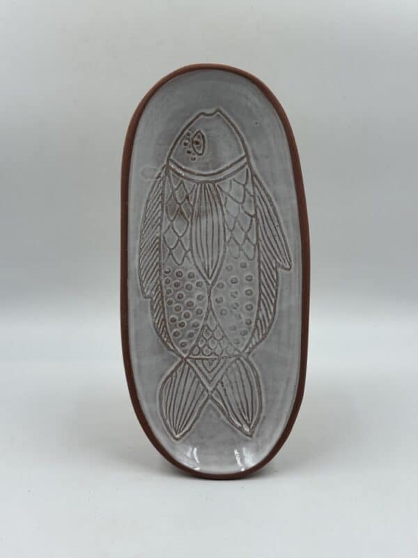 Snack Dish Embossed ‘Fish’ (sold individually)