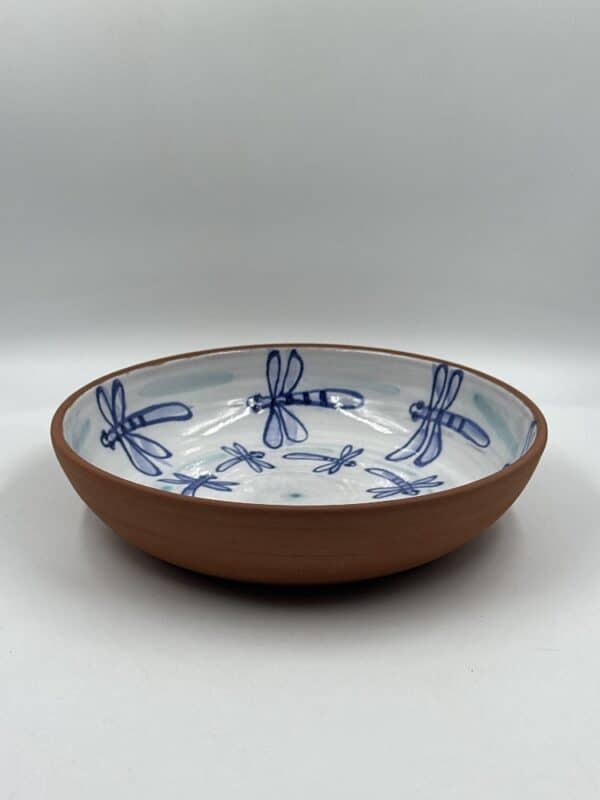 Large Serving Bowl ‘Ronde of Dragonflies’ #14