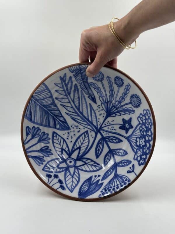 Large Serving Bowl ‘Midnight Garden’ #8