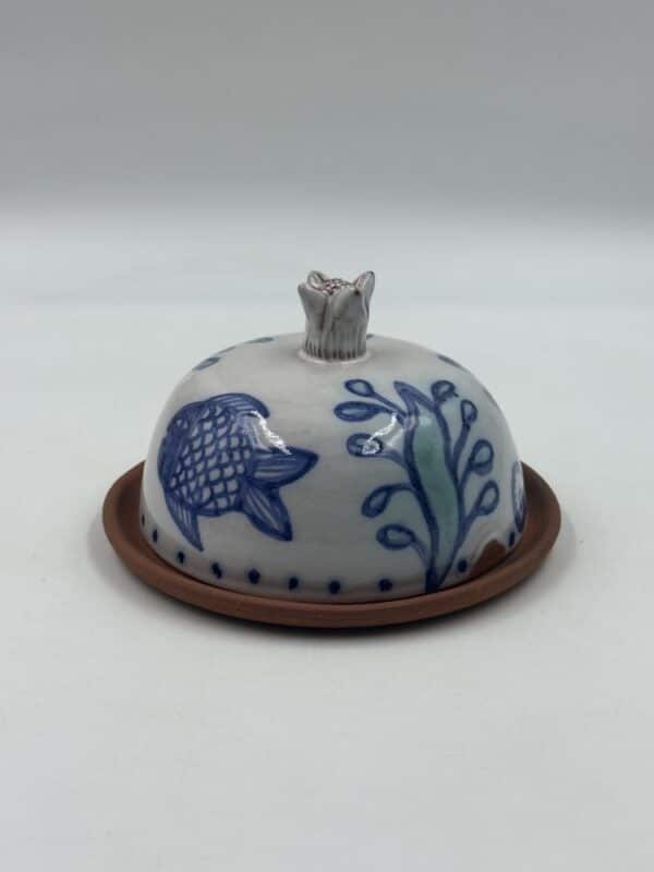 Butter Dish ‘Aquatic Life – Fish’ #1