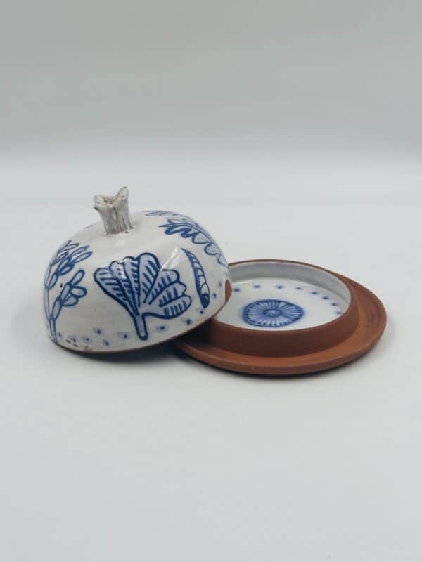 Butter Dish ‘Blue Acqua Fish’ #6