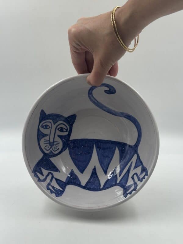 Small Serving Bowl ‘Cat’ #1