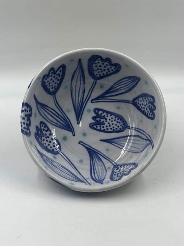 Small Serving Bowl ‘Tulips’ #16