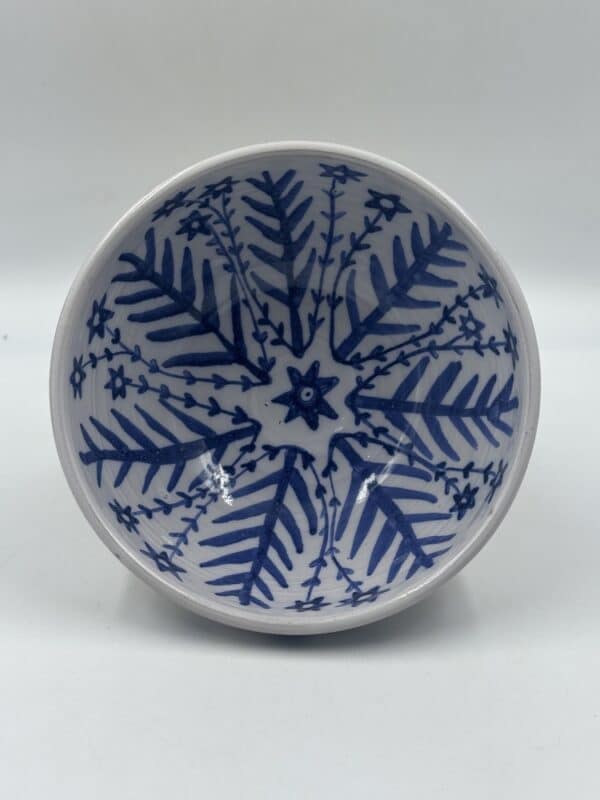 Small Serving Bowl ‘Blue Fields’ #3