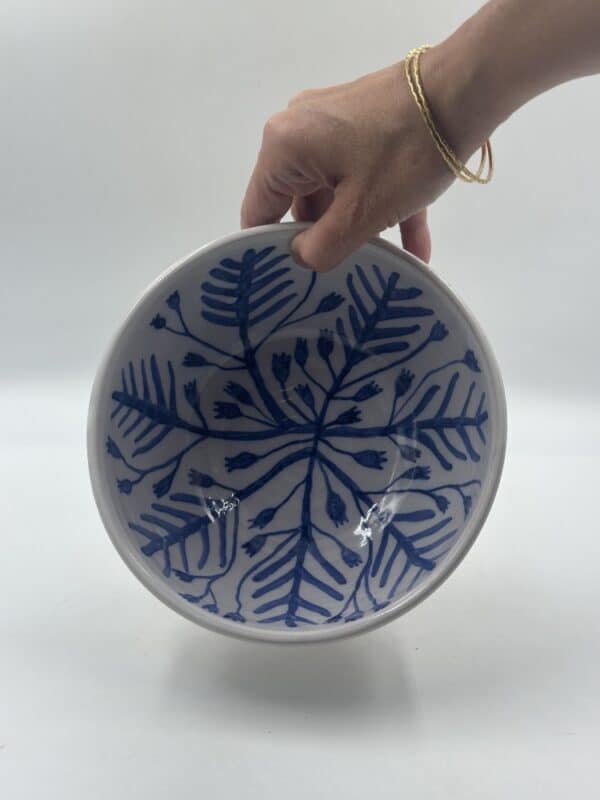 Small Serving Bowl ‘Blue Fields’ #5