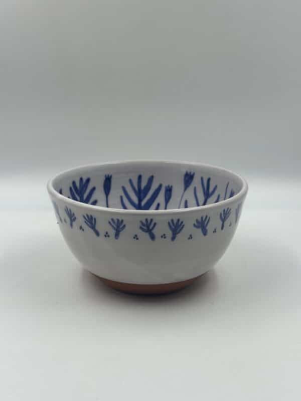 Small Serving Bowl ‘Blue Fields’ #5