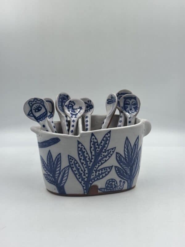 Cutlery Holder ‘Dog and Snail’ #13