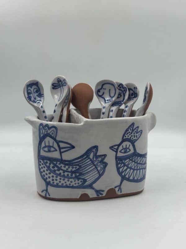 Cutlery Holder ‘Four Little Birds’ #7