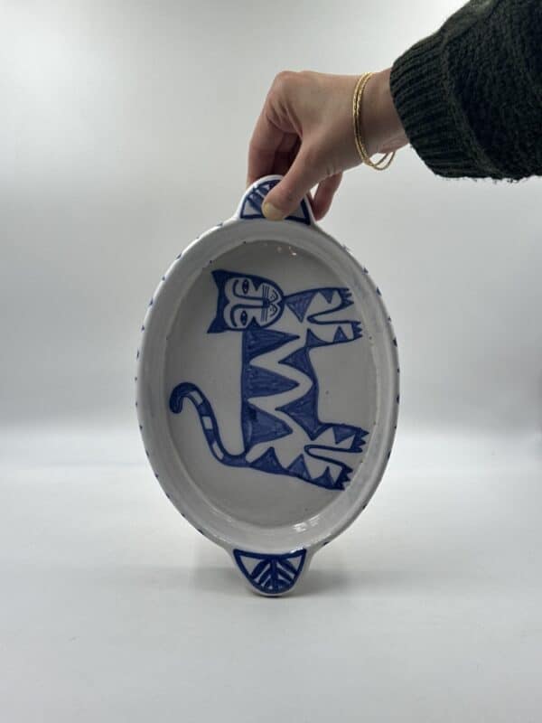 Bake & Serve Oval ‘Cat’ #16