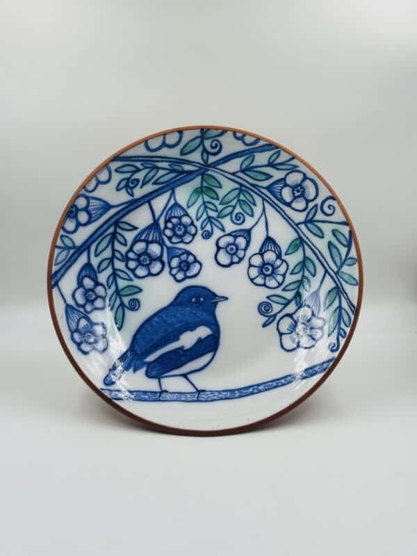 Wall Platter ‘Bird of Kangra’ #1