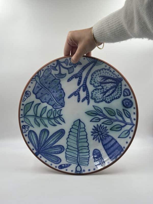 Wall Platter ‘Acqua’ #10