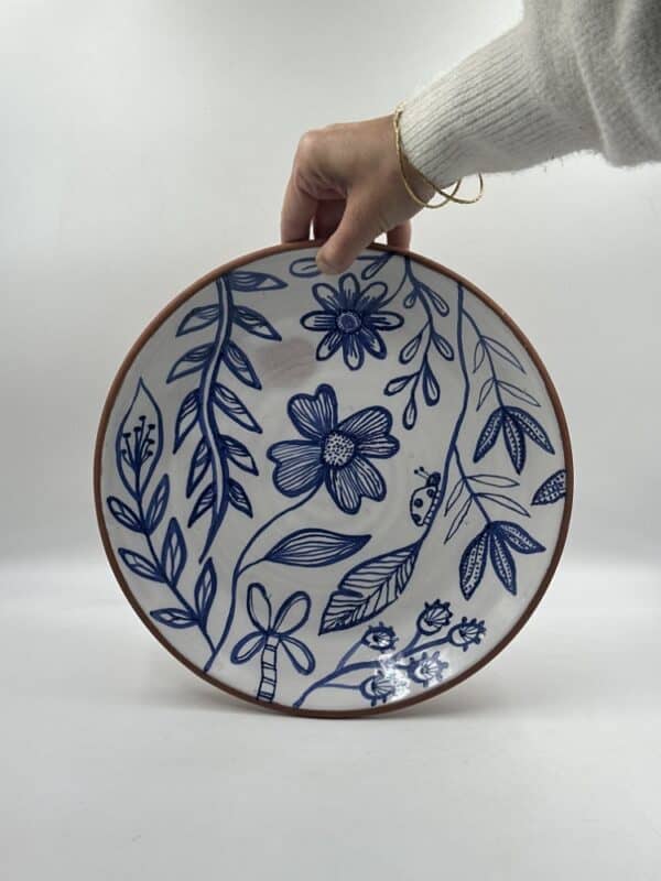 Large Platter ‘Ladybird and Botanica’ #16