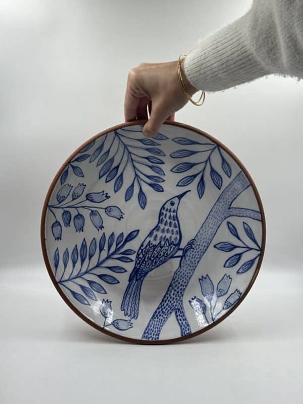 Large Platter ‘Bird of Kangra’ #17