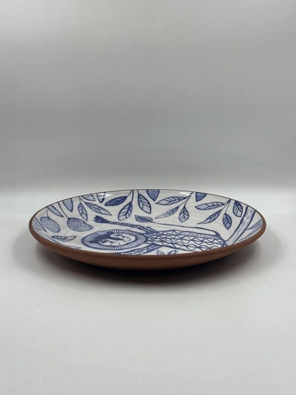 Large Platter ‘Monkey Hug in Citrus Tree’ #18