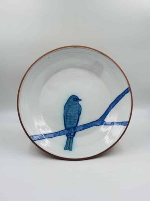 Wall Platter ‘Bird of Kangra’ #2