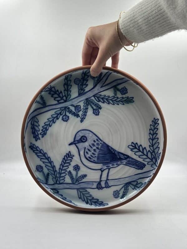 Large Platter ‘Bird of Kangra’ #20
