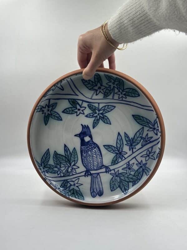Large Platter ‘Bird of Kangra’ #22
