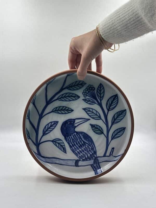 Large Platter ‘Bird of Kangra’ #26