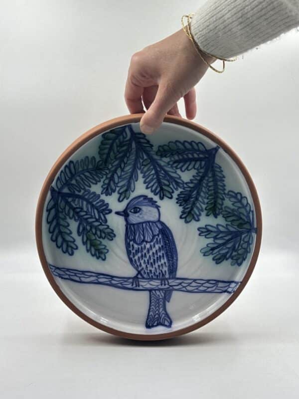 Large Platter ‘Bird of Kangra’ #27