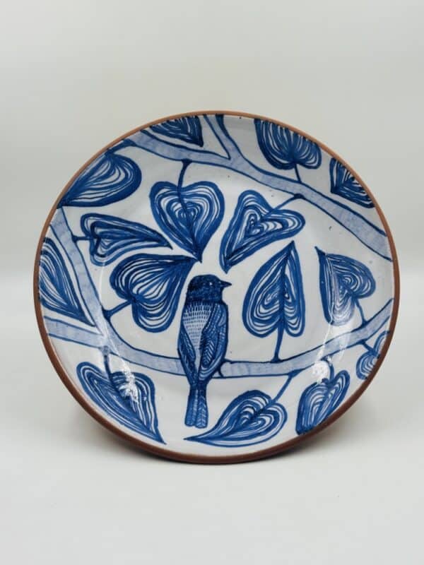 Wall Platter ‘Bird of Kangra’ #3