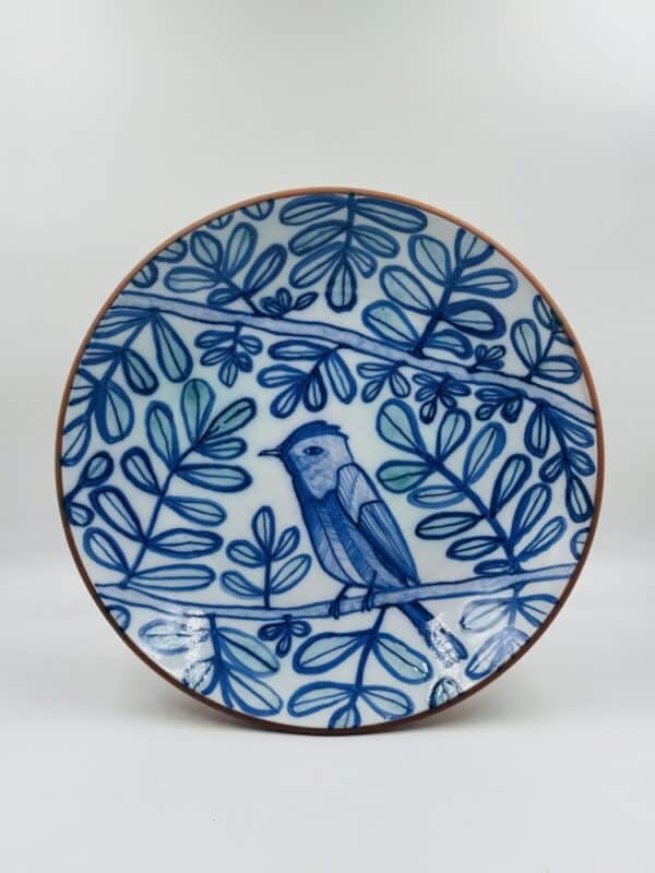 Wall Platter ‘Bird of Kangra’ #4