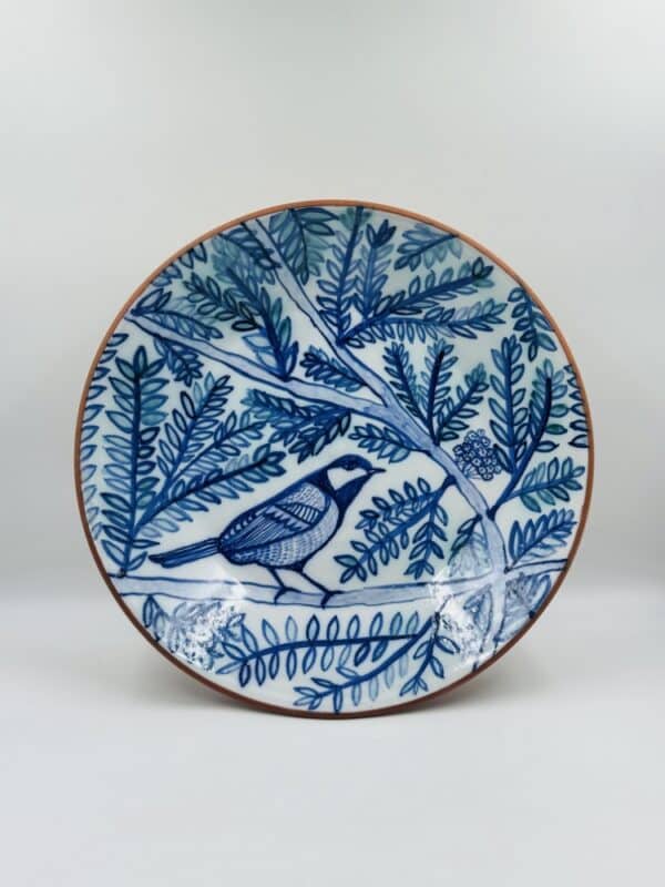 Wall Platter ‘Bird of Kangra’ #5