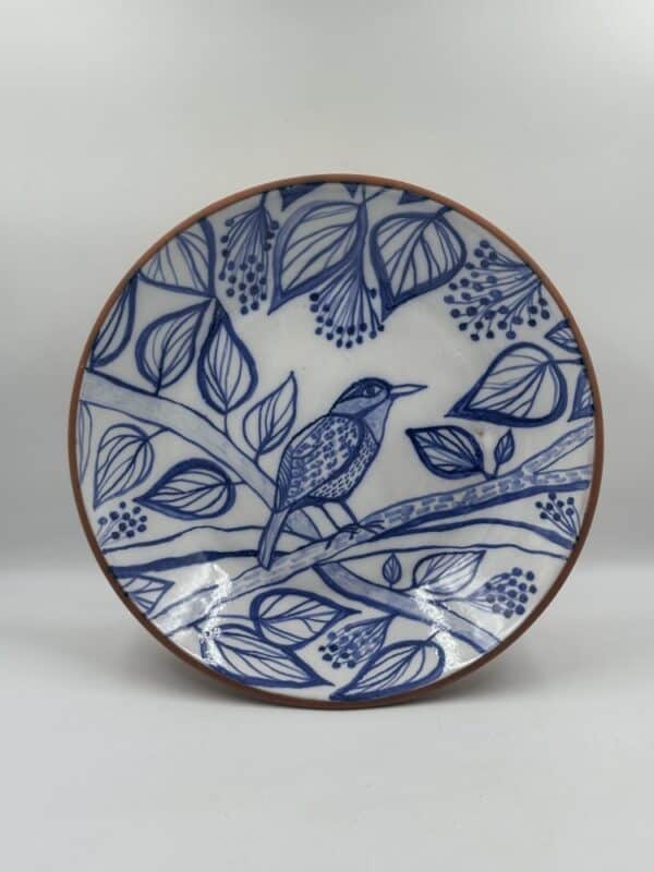 Wall Platter ‘Bird of Kangra’ #6