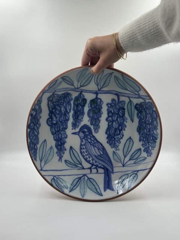 Large Platter ‘Bird of Kangra’ #7