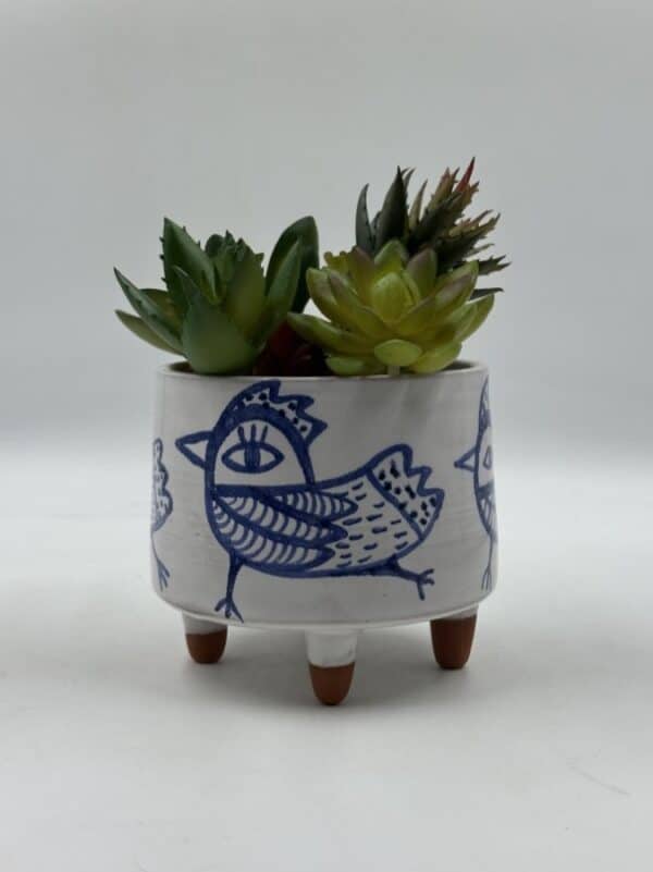Plant Pot ‘Birds’ #5 (sold individually)